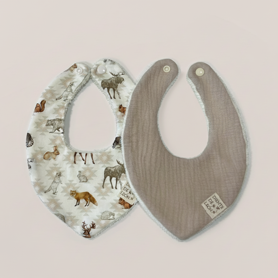 PACK BANDANA FOREST + TAUPÉ