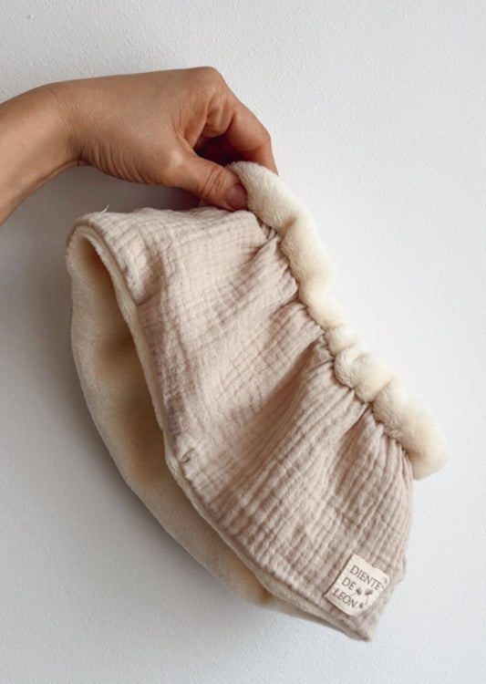 CUELLO MUSELINA GREIGE