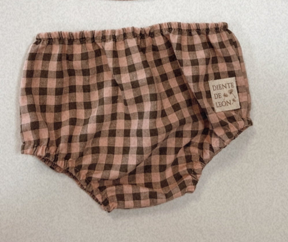 CULOTTE VICHY ROSE