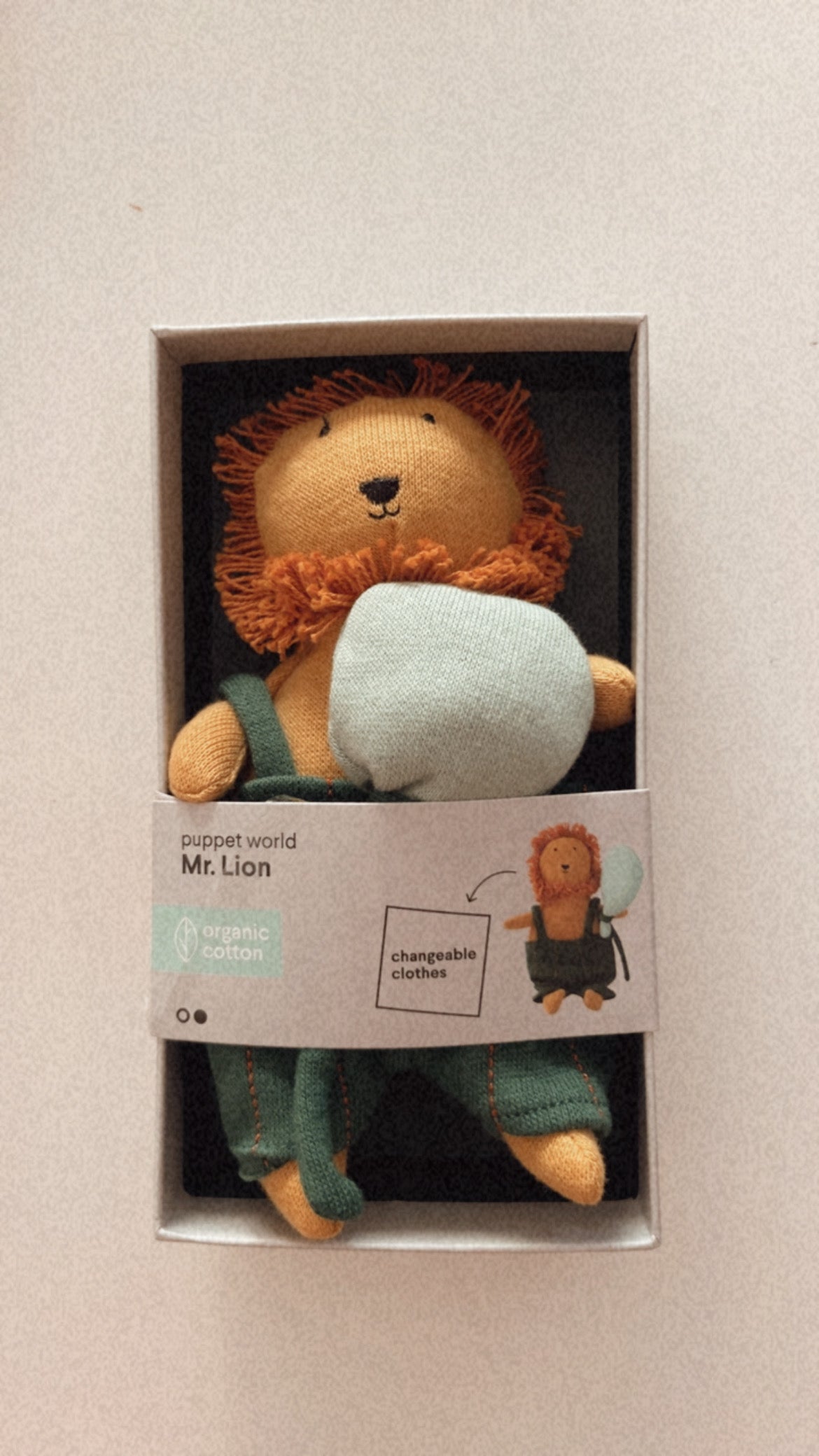 Puppet world mr.Lion (marca Trixie) NUEVO