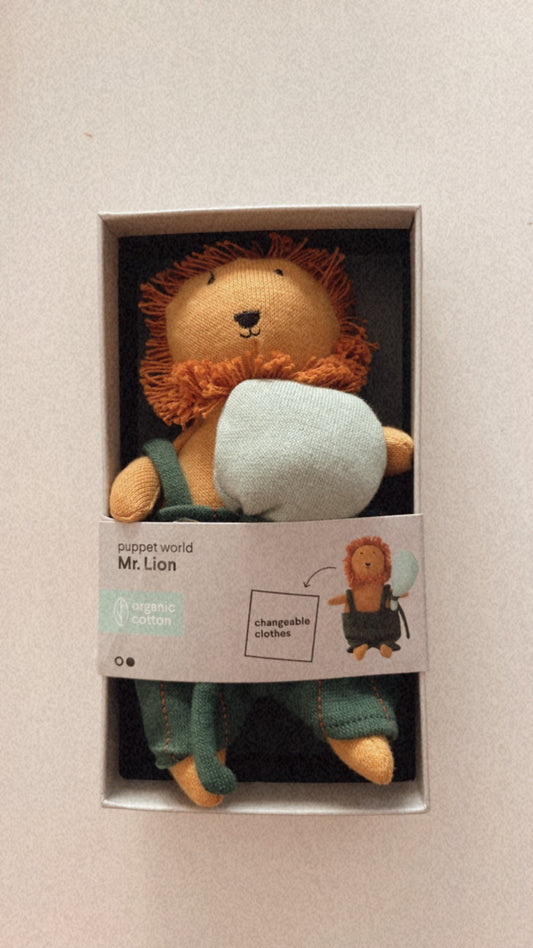 Puppet world mr.Lion (marca Trixie) NUEVO