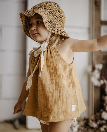 Brusa boho ecru