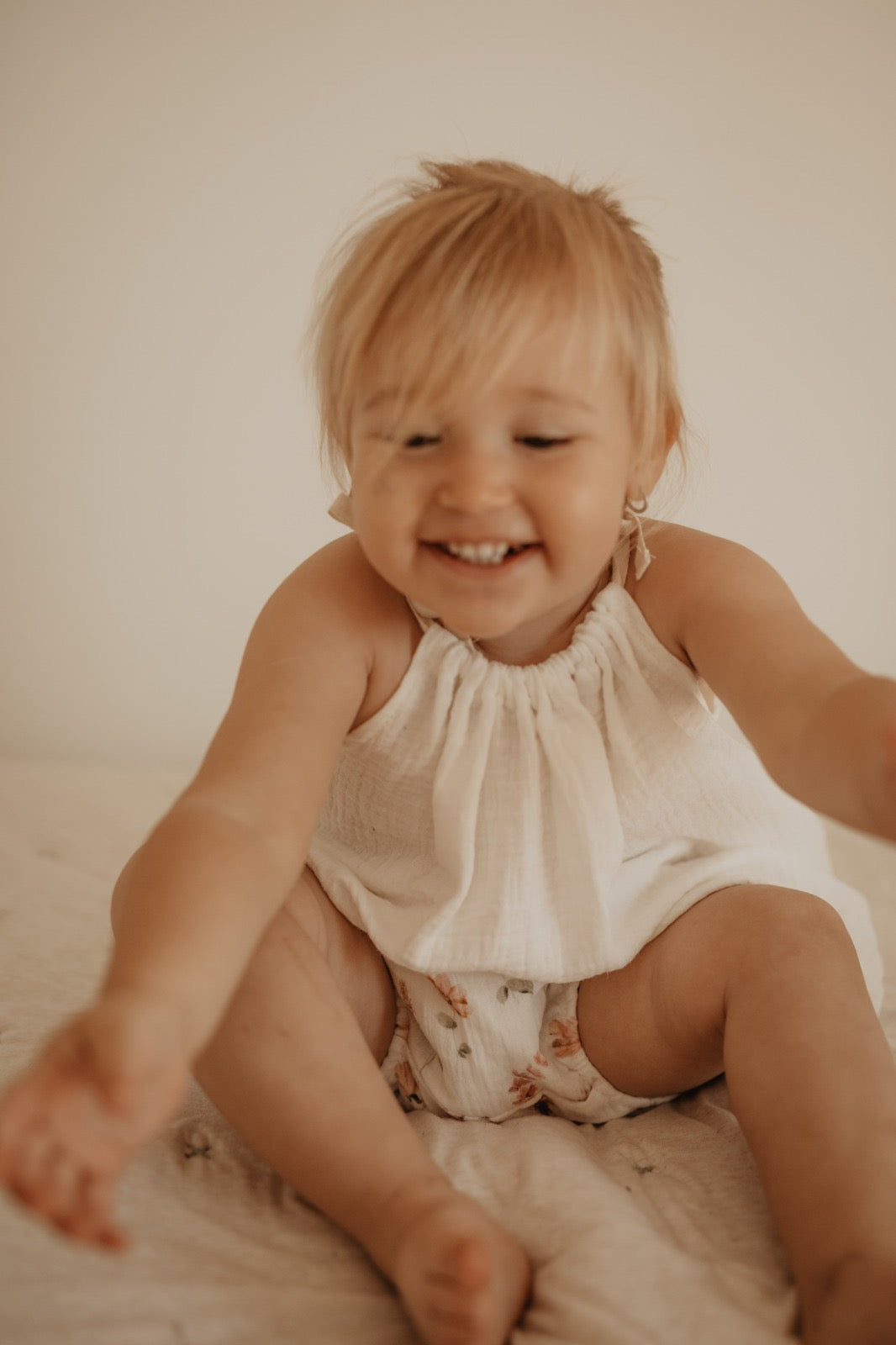 BOHO ECRU CULOTTE SIZE 18-24 MONTHS
