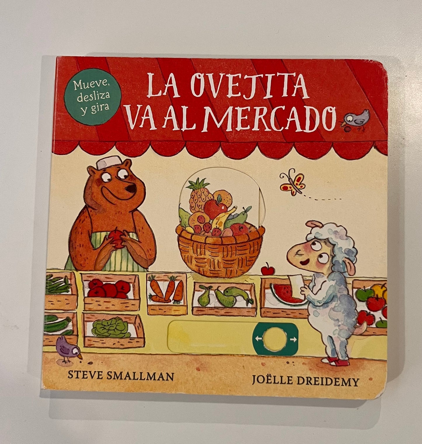 Libro “La ovejita va al mercado”