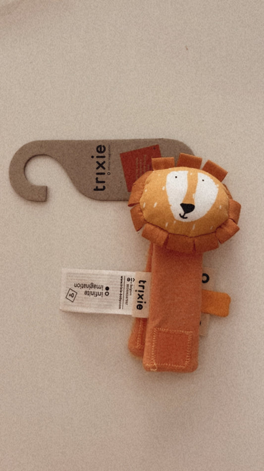 Sonajero de muñeca Lion (marca Trixie) NUEVO