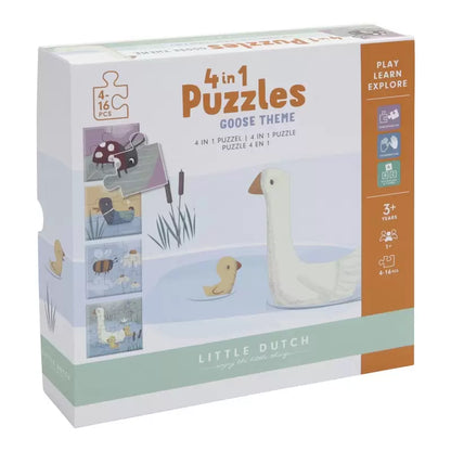 PUZZLE 4 EN 1 LITTLE DUTCH